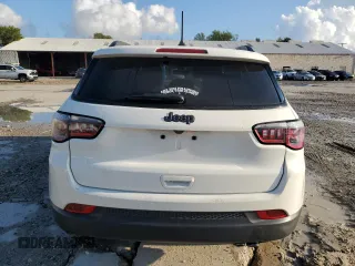 2021 Jeep Compass 80th Anniversary with VIN 3C4NJCEB3MT550073, listed as a Copart auction lot 72429184 with 29,690 mi miles and Salvage Title. Bid and sale history available at carsss.com. Image 6.