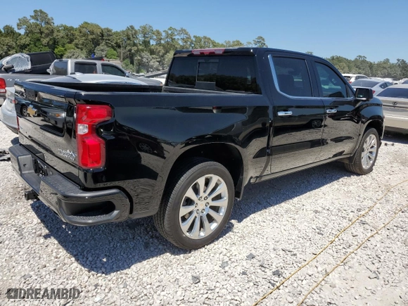 2021 Chevrolet Silverado 1500 High Country with VIN 3GCPWFED0MG326698, listed as a Copart auction lot 64510193 with 0 mi miles. Bid and sale history available at carsss.com. Image 3.