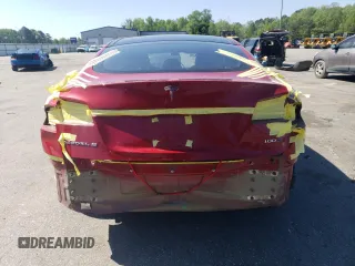 2017 Tesla Model S 100D with VIN 5YJSA1E24HF213343, listed as a Copart auction lot 52175575 with 72,502 mi miles and Salvage Title. Bid and sale history available at DreamBid. Image 6.