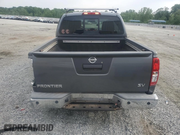 2016 Nissan Frontier SV with VIN 1N6AD0ER1GN904465, listed as a Copart auction lot 57233355 with 167,433 mi miles and Salvage title. Bid and sale history available at DreamBid. Image 6.