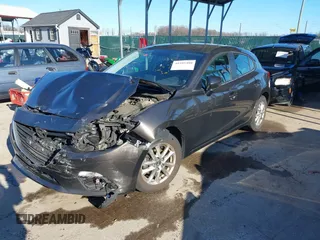 2016 Mazda 3 i Sport with VIN 3MZBM1K75GM318584, listed as a IAAI auction lot 41595480 with 220,023 mi miles and . Bid and sale history available at DreamBid. Image 2.