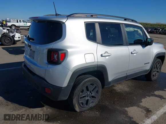 2018 Jeep Renegade Sport with VIN ZACCJBAB9JPH83336, listed as a IAAI auction lot 41555991 with 37,288 mi miles. Bid and sale history available at carsss.com. Image 6.