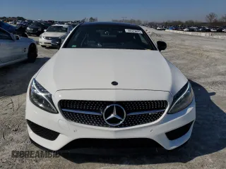 2018 Mercedes-Benz C 43 AMG with VIN WDDWJ6EBXJF678506, listed as a Copart auction lot 48525655 with 53,690 mi miles and Salvage Title. Bid and sale history available at DreamBid. Image 5.