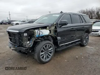 2024 Cadillac Escalade 4WD Premium Luxury z VIN 1GYS4BKL3RR336602, wystawiony jako Copart lot #86166724 z przebiegiem 6 046 mil mil oraz Szkoda całkowita • Salvage title. Historia ofert i sprzedaży dostępna na DreamBid. Obrazek 1.