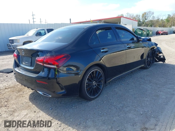2021 Mercedes-Benz A 220 with VIN W1K3G4EB4MJ304187, listed as a IAAI auction lot 41112682 with 49,468 mi miles and . Bid and sale history available at DreamBid. Image 4.