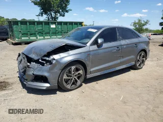 2020 Audi A3 Sedan S line Premium with VIN WAUBEGFF3LA102337, listed as a Copart auction lot 56557414 with 36,473 mi miles and Salvage Title. Bid and sale history available at carsss.com. Image 1.