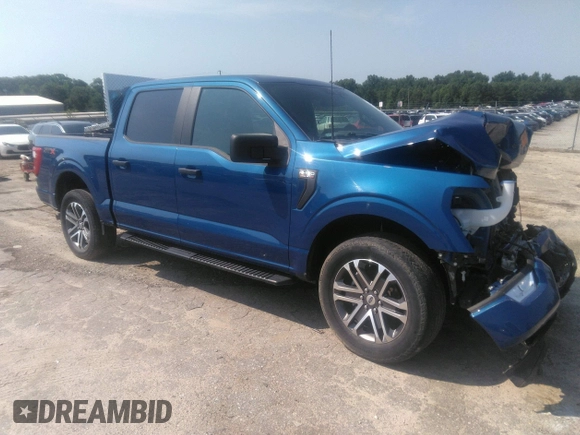 2022 Ford F-150 XL with VIN 1FTEW1EP3NKD77904, listed as a IAAI auction lot 42606099 with 88,961 mi miles and . Bid and sale history available at DreamBid. Image 1.