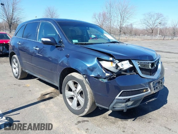 2012 Acura MDX Tech Pkg with VIN 2HNYD2H39CH521469, listed as a IAAI auction lot 41759153 with 161,466 mi miles. Bid and sale history available at carsss.com. Image 1.