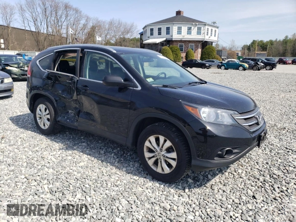 2014 Honda CR-V EX-L with VIN 5J6RM4H76EL092641, listed as a Copart auction lot 53840765 with 129,226 mi miles and Clean Title. Bid and sale history available at carsss.com. Image 4.