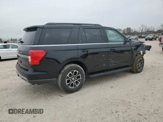 2024 Ford Expedition XLT with VIN 1FMJU1H84REA66331, listed as a Copart auction lot 44598615 with 0 mi miles and Salvage Title. Bid and sale history available at carsss.com. Image 3.