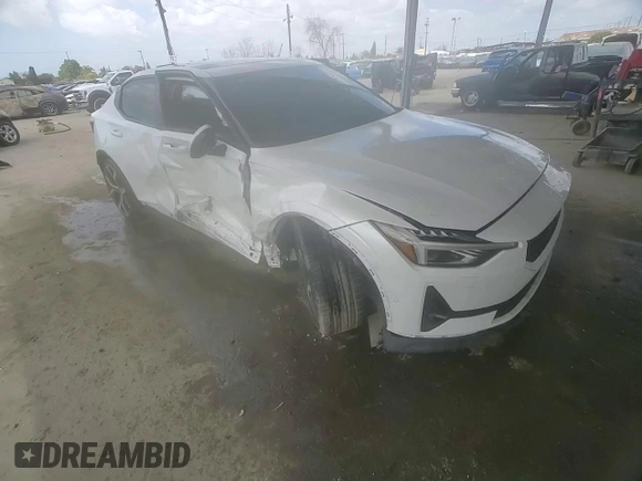 2021 Polestar 2 Launch Edition with VIN LPSED3KA7ML014881, listed as a Copart auction lot 50965635 with 22,878 mi miles and Salvage Title. Bid and sale history available at DreamBid. Image 11.