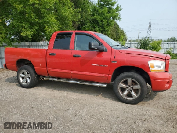 2006 Dodge 1500 SLT with VIN 1D7HU18266S648416, listed as a Copart auction lot 59388955 with 170,466 mi miles and Clean title. Bid and sale history available at DreamBid. Image 4.