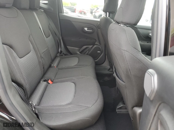 2021 Jeep Renegade Latitude with VIN ZACNJDBB1MPN20858, listed as a Copart auction lot 58860624 with 0 mi miles and Salvage Title. Bid and sale history available at carsss.com. Image 11.