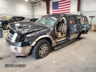 2014 Ford Expedition Max XLT z VIN 1FMJK1J58EEF29166, wystawiony jako Copart lot #54952345 z przebiegiem Nie podano mil oraz Nie do naprawy • Non repairable. Historia ofert i sprzedaży dostępna na DreamBid. Obrazek 1.