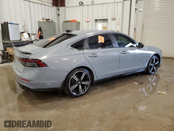 2023 Honda Accord Sport with VIN 1HGCY2F51PA006867, listed as a Copart auction lot 55299045 with 28,068 mi miles and Salvage title. Bid and sale history available at DreamBid. Image 3.