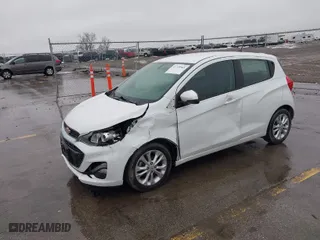 2021 Chevrolet Spark 1LT with VIN KL8CD6SA4MC731117, listed as a IAAI auction lot 41729563 with 61,533 mi miles. Bid and sale history available at carsss.com. Image 2.