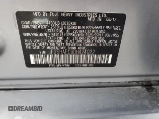 2013 Subaru Forester X Limited with VIN JF2SHAEC9DH424022, listed as a Copart auction lot 63052205 with 118,970 mi miles and Salvage title. Bid and sale history available at DreamBid. Image 13.