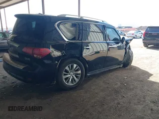 2017 Infiniti QX80 with VIN JN8AZ2NE7H9159801, listed as a IAAI auction lot 41791353 with Not provided miles and . Bid and sale history available at DreamBid. Image 4.