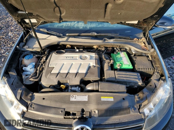 2013 Volkswagen Jetta TDI w/Sunroof with VIN 3VWPL7AJ9DM693186, listed as a Copart auction lot 52592745 with 98,743 mi miles and Salvage title. Bid and sale history available at DreamBid. Image 11.