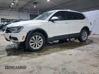2019 Volkswagen Tiguan S z VIN 3VV0B7AX0KM177700, wystawiony jako Copart lot #46752785 z przebiegiem 54 738 mil mil oraz Szkoda całkowita • Salvage title. Historia ofert i sprzedaży dostępna na DreamBid. Obrazek 1.