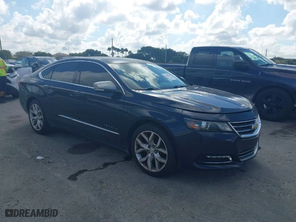 2018 Chevrolet Impala Premier with VIN 2G1125S31J9177076, listed as a IAAI auction lot 41543054 with 102,630 mi miles. Bid and sale history available at carsss.com. Image 1.