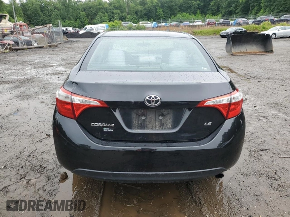 2014 Toyota Corolla L with VIN 2T1BURHE7EC195187, listed as a Copart auction lot 57991755 with 187,649 mi miles and Salvage title. Bid and sale history available at DreamBid. Image 6.