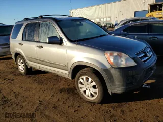 2006 Honda CR-V EX with VIN SHSRD77846U423084, listed as a Copart auction lot 86234584 with 262,874 mi miles and Salvage Title. Bid and sale history available at carsss.com. Image 4.