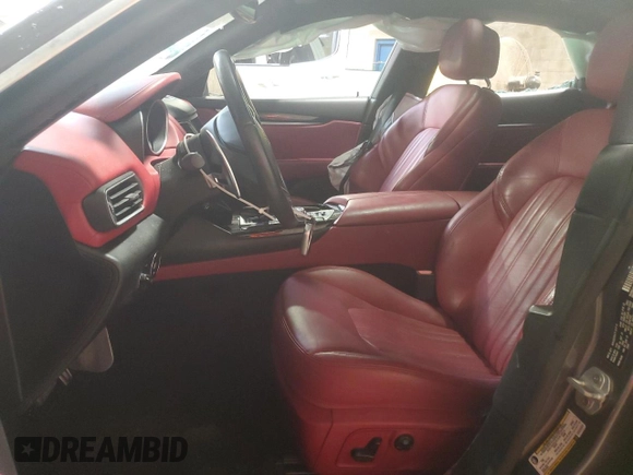 2017 Maserati Levante with VIN ZN661XUS5HX232901, listed as a Copart auction lot 62408945 with Not provided miles and Salvage title. Bid and sale history available at DreamBid. Image 7.