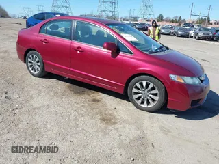 2009 Honda Civic EX-L z VIN 2HGFA16989H343488, wystawiony jako IAAI lot #41762346 z przebiegiem 169 226 mil mil oraz . Historia ofert i sprzedaży dostępna na DreamBid. Obrazek 1.