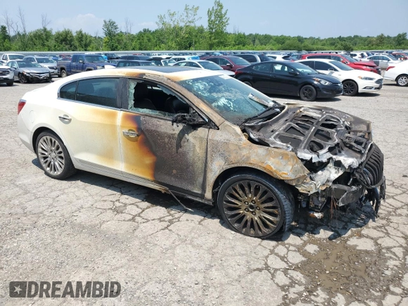 2016 Buick LaCrosse Premium II with VIN 1G4GF5G36GF191288, listed as a Copart auction lot 63062325 with Not provided miles and Salvage title. Bid and sale history available at DreamBid. Image 4.