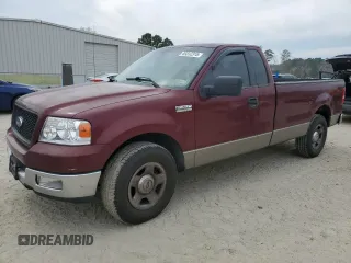 2005 Ford F-150 XL with VIN 1FTRF12W05NB05547, listed as a Copart auction lot 49312315 with 327,417 mi miles and Salvage Title. Bid and sale history available at carsss.com. Image 1.