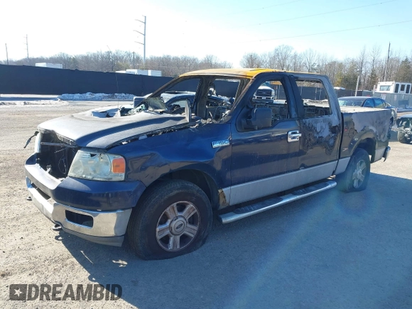 2004 Ford F-150 XLT with VIN 1FTPW14564KB70995, listed as a IAAI auction lot 41284952 with Not provided miles and . Bid and sale history available at DreamBid. Image 2.