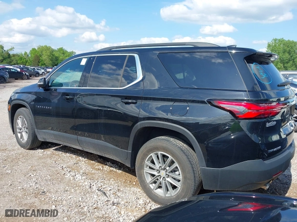 2023 Chevrolet Traverse LT Cloth with VIN 1GNERGKW0PJ284280, listed as a IAAI auction lot 41696765 with 29,970 mi miles. Bid and sale history available at carsss.com. Image 3.