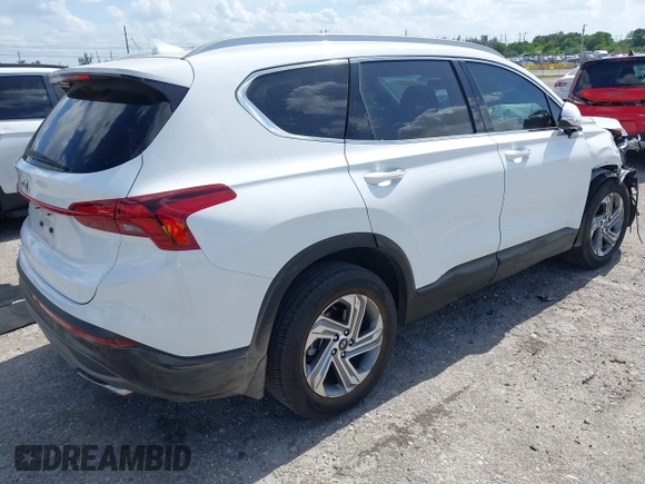 2023 Hyundai Santa Fe SEL z VIN 5NMS24AJ3PH656978, wystawiony jako IAAI lot #42172853 z przebiegiem 9 436 mil mil oraz . Historia ofert i sprzedaży dostępna na DreamBid. Obrazek 4.