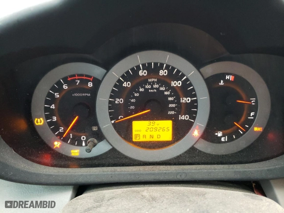 2011 Toyota RAV4 with VIN 2T3ZF4DV2BW094352, listed as a Copart auction lot 87879395 with 209,265 mi miles and Salvage Title. Bid and sale history available at carsss.com. Image 9.