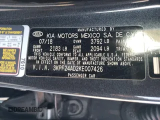 2019 Kia Forte LXS with VIN 3KPF24AD2KE007426, listed as a Copart auction lot 79623034 with 98,918 mi miles and Salvage Title. Bid and sale history available at carsss.com. Image 12.