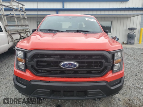 2023 Ford F-150 with VIN 1FTFW1P85PKD82406, listed as a Copart auction lot 84744944 with 32,982 mi miles and Salvage title. Bid and sale history available at DreamBid. Image 5.