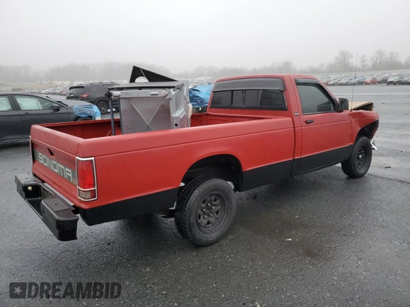 1991 GMC Canyon SLE1 with VIN 1GTCS14E6M8513036, listed as a Copart auction lot 85212064 with 230,840 mi miles and Salvage Title. Bid and sale history available at carsss.com. Image 3.