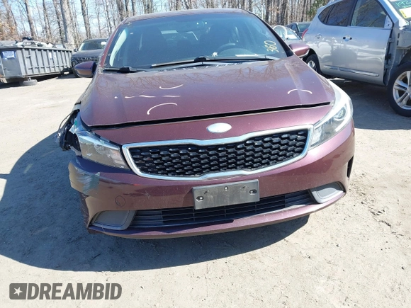 2017 Kia Forte LX with VIN 3KPFK4A75HE148512, listed as a IAAI auction lot 41869999 with 108,956 mi miles. Bid and sale history available at carsss.com. Image 13.