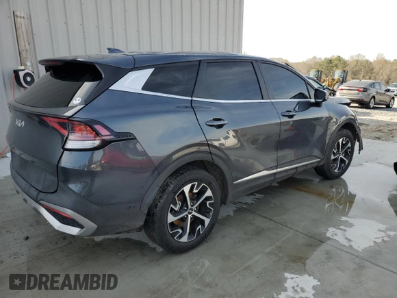 2023 Kia Sportage EX with VIN 5XYK33AF4PG026335, listed as a Copart auction lot 49776435 with 68,354 mi miles and Salvage Title. Bid and sale history available at carsss.com. Image 3.