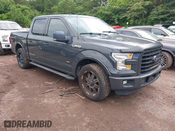 2016 Ford F-150 XL with VIN 1FTEW1CGXGFA58689, listed as a IAAI auction lot 42363270 with 120,104 mi miles and . Bid and sale history available at DreamBid. Image 1.
