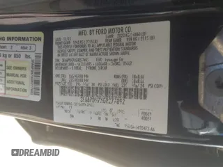 2016 Ford Fusion SE с VIN 3FA6P0H7XGR277892, выставлен на аукционе IAAI как лот 42708768 с пробегом 106 941 миль миль и . История ставок и продаж доступна на DreamBid. Изображение 9.