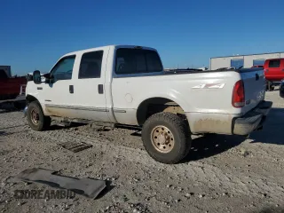 1999 Ford Super Duty F-250 XL with VIN 1FTNW21F6XEC74075, listed as a Copart auction lot 52581155 with 118,630 mi miles and Salvage Title. Bid and sale history available at carsss.com. Image 2.