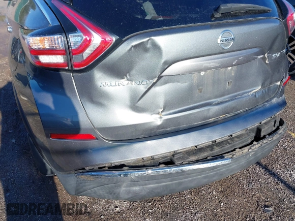 2017 Nissan Murano S with VIN 5N1AZ2MG5HN152072, listed as a IAAI auction lot 41634106 with 94,468 mi miles and . Bid and sale history available at carsss.com. Image 19.