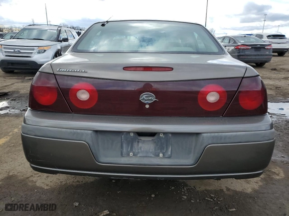 2002 Chevrolet Impala with VIN 2G1WF55K429249791, listed as a Copart auction lot 42926365 with 156,610 mi miles and Clean Title. Bid and sale history available at carsss.com. Image 6.