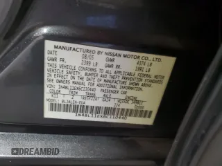 2006 Nissan Altima 3.5 SE with VIN 1N4BL11EX6C110440, listed as a Copart auction lot 77883234 with 227,679 mi miles and Salvage Title. Bid and sale history available at carsss.com. Image 14.