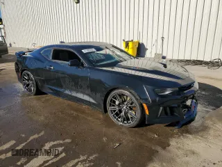2018 Chevrolet Camaro ZL1 with VIN 1G1FK1R61J0183274, listed as a Copart auction lot 41405865 with Not Provided miles and Non Repairable. Bid and sale history available at carsss.com. Image 4.