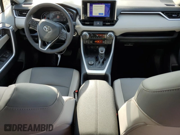 2024 Toyota RAV4 Hybrid XLE Premium with VIN 2T3B6RFV6RW071873, listed as a Copart auction lot 50865335 with 8,083 mi miles and Salvage Title. Bid and sale history available at carsss.com. Image 8.