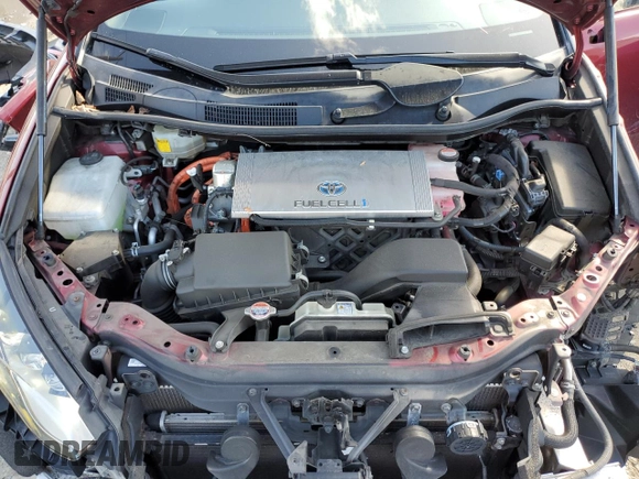 2018 Toyota Mirai with VIN JTDBVRBD5JA004443, listed as a Copart auction lot 45682005 with 76,567 mi miles and Salvage title. Bid and sale history available at DreamBid. Image 11.