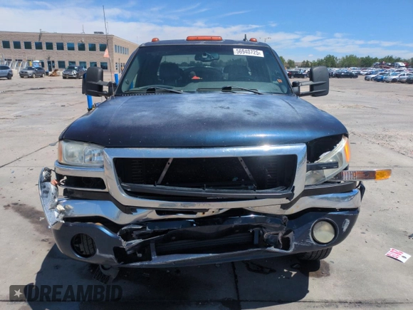 2006 GMC Sierra 2500HD SLT z VIN 1GTHK29D76E173105, wystawiony jako Copart lot #56940725 z przebiegiem 303 246 mil mil oraz Szkoda całkowita • Salvage title. Historia ofert i sprzedaży dostępna na DreamBid. Obrazek 5.